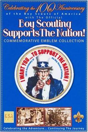 100th Anniversary Emblem - I Want You...To Support the Nation image