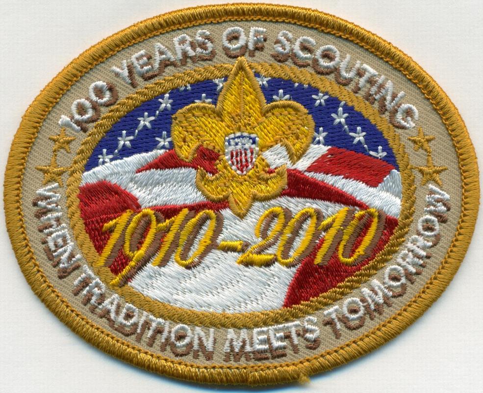 1910 W.D Boyce Council Illinois 2010 100 Years Boy Scout Patch BSA Rare
