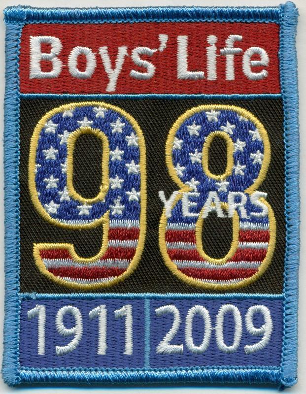 Boys' Life Centennial Patch 2009 image