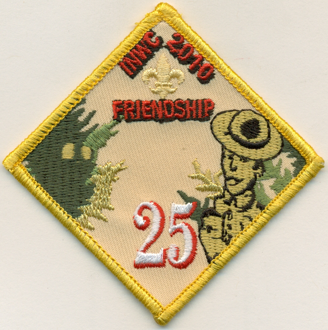 2010 INWC Centennial Camporee 25-year Patch image