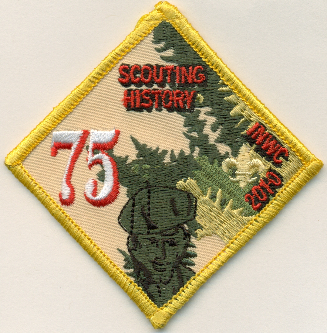 2010 INWC Centennial Camporee 75-year Patch image