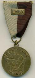 Devil's Lake Trail Medal w/Lynx repeater image