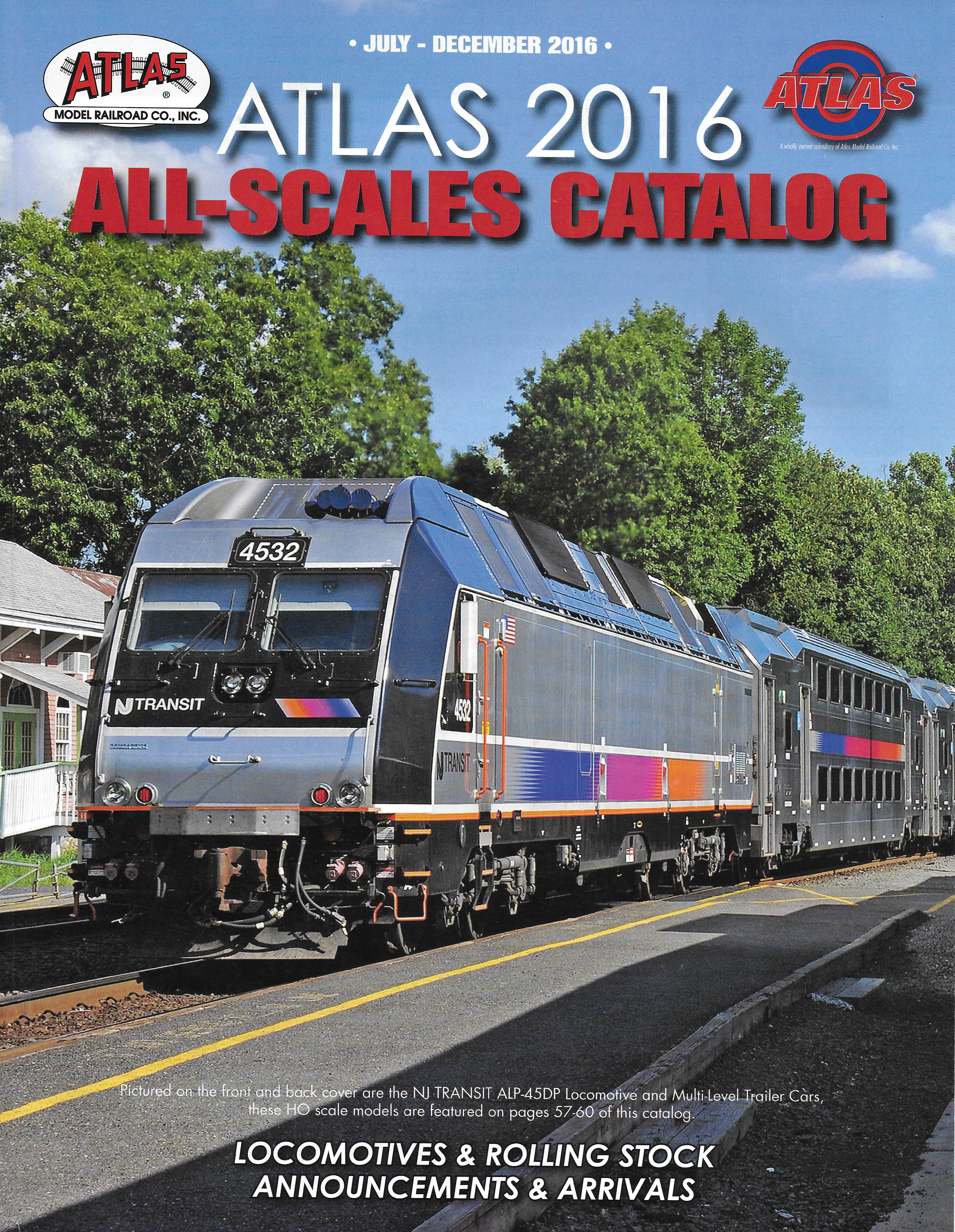 Atlas 2016 Jul - Dec ALL-SCALES Catalog image