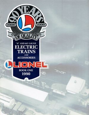 Lionel 1990 Book One Catalog image