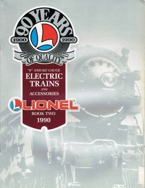 Lionel 1990 Book Two Catalog image