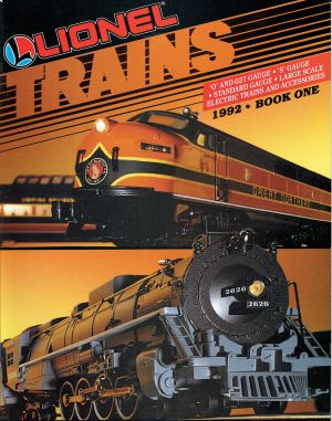 Lionel 1992 Book One Catalog image