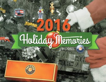 Lionel 2016 Holiday Memories Catalog image