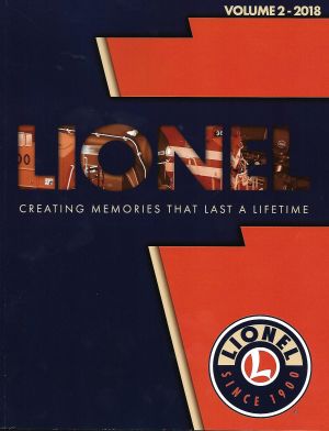 Lionel 2018 Volume 2 Catalog image