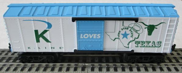 K Line Loves Texas Boxcar image