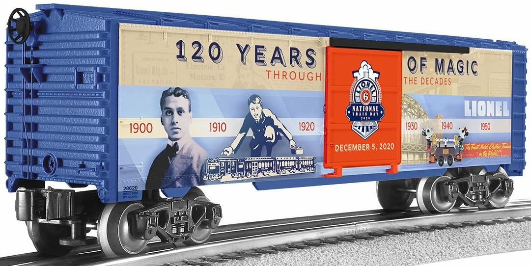 2020 NLTD (National Lionel Train Day) Boxcar image