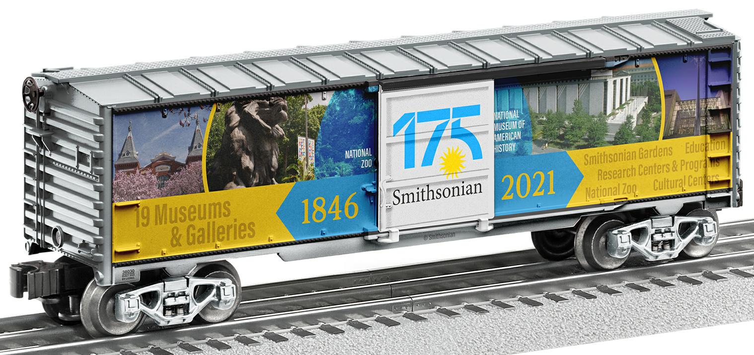 Smithsonian 175th Anniversary Boxcar image
