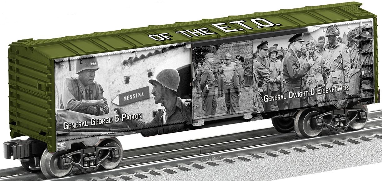 WWII Generals Boxcar image