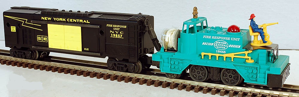 New York Central Firecar and Instruction Car Set image