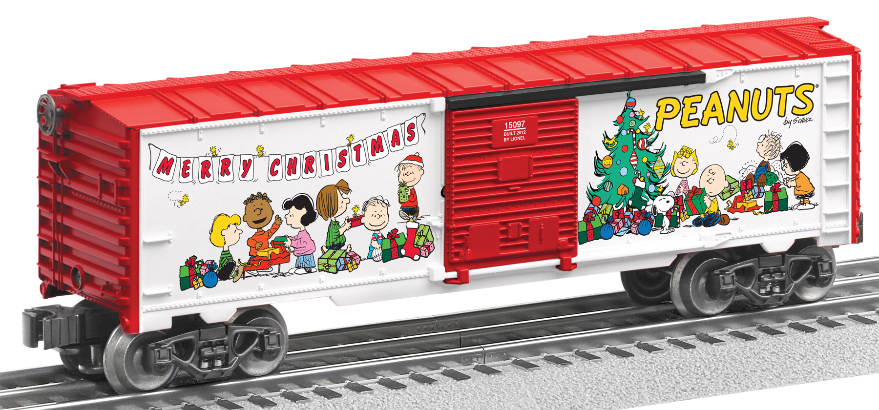 Peanuts Christmas Boxcar image