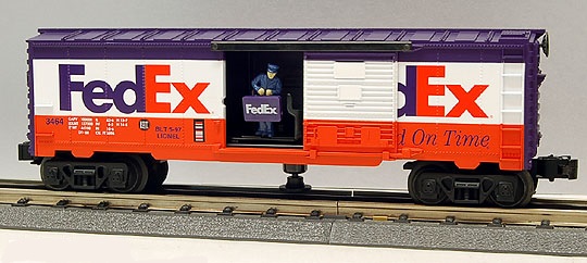 Fedex Animated Boxcar image