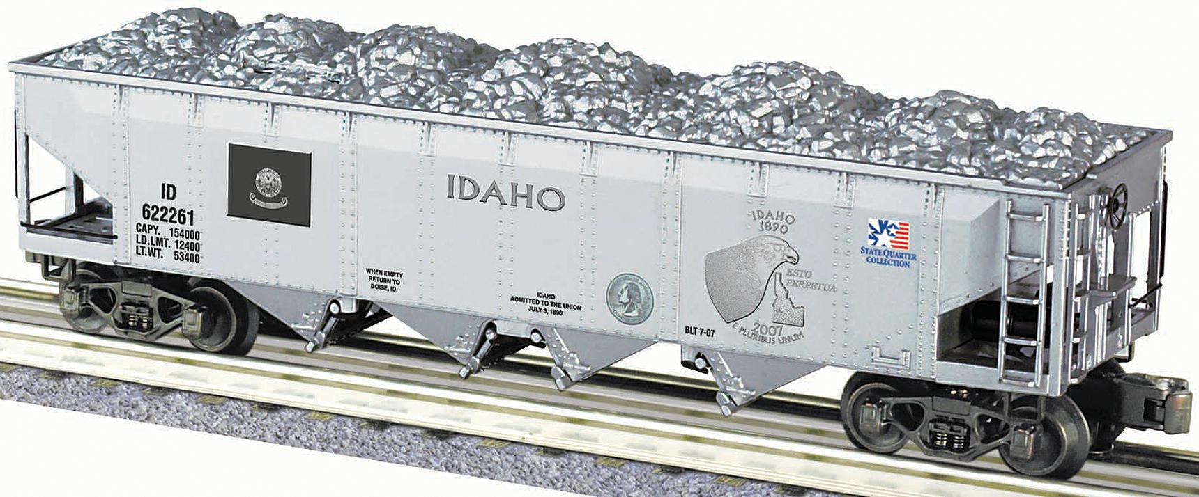 Idaho State Quarter Die Cast 4-Bay Hopper Bank image
