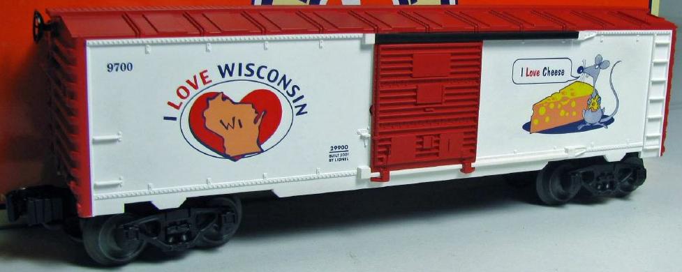 I Love Wisconsin Boxcar image