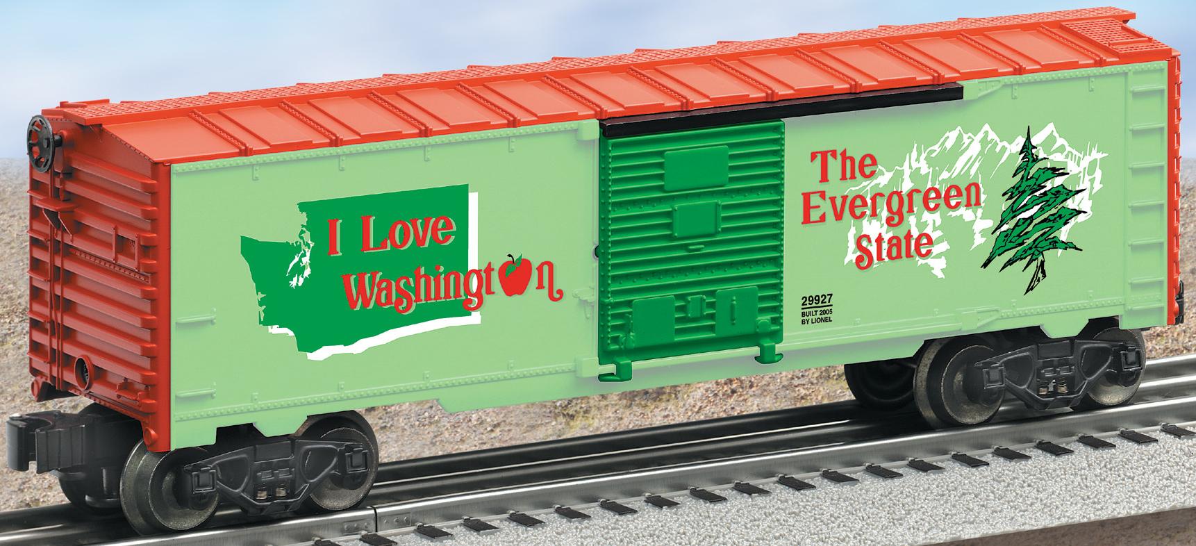 I Love Washington Boxcar image