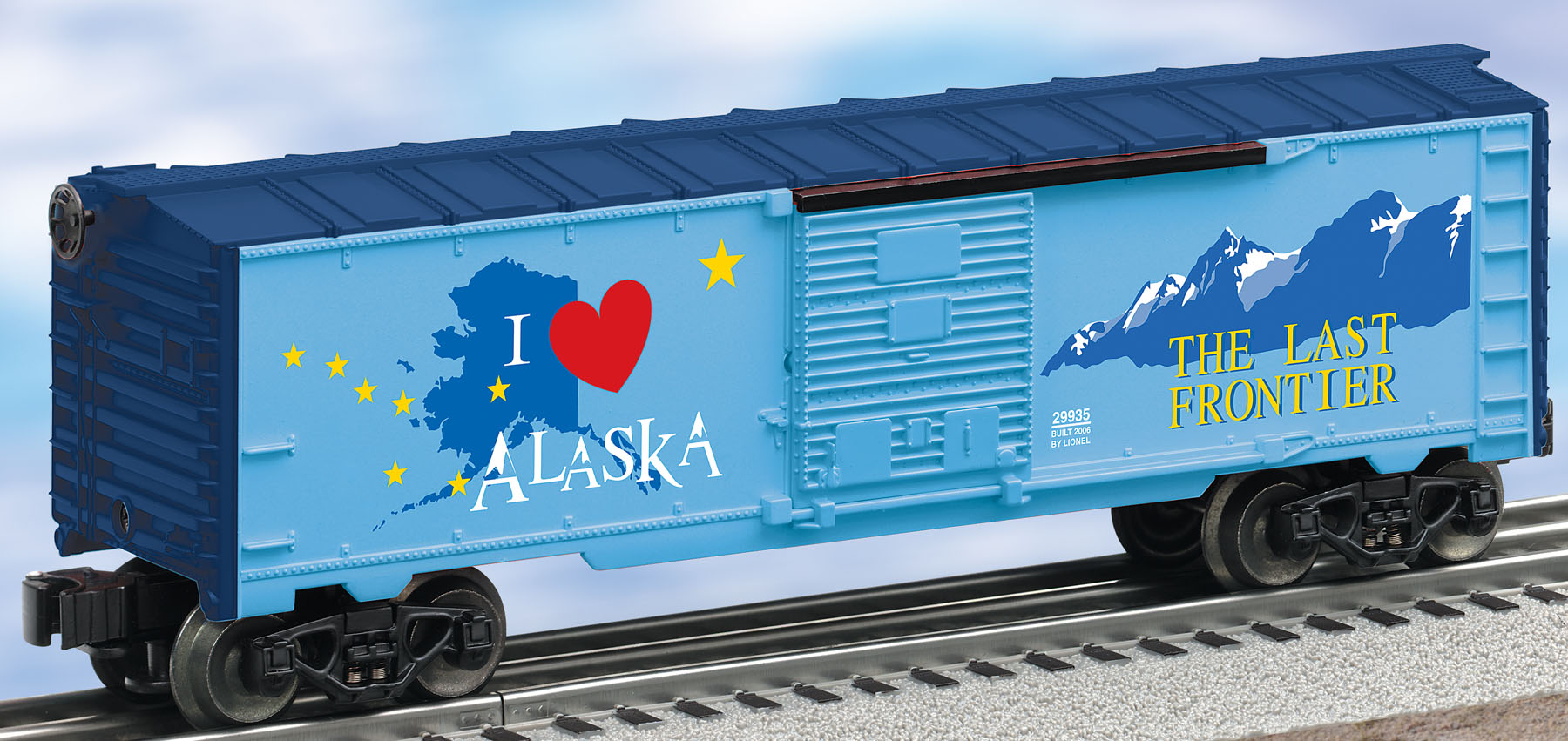 I Love Alaska Boxcar image