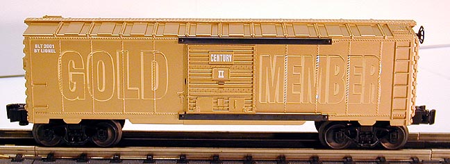 Lionel Century Club II – 'Gold Member' Box Car image