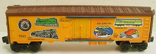 Lionel 75th Anniversary "Famous Engines" Reefer (Lionel 75th Anniversary 1585 Set) image