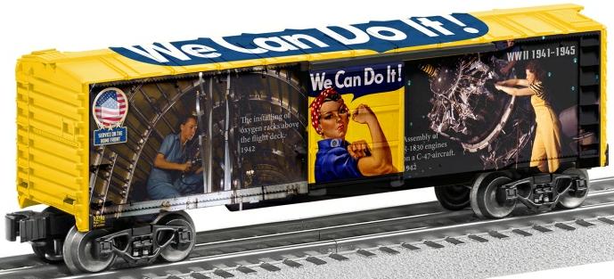 Rosie the Riveter Boxcar image
