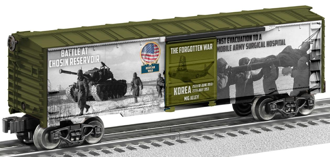 Korean War Boxcar image