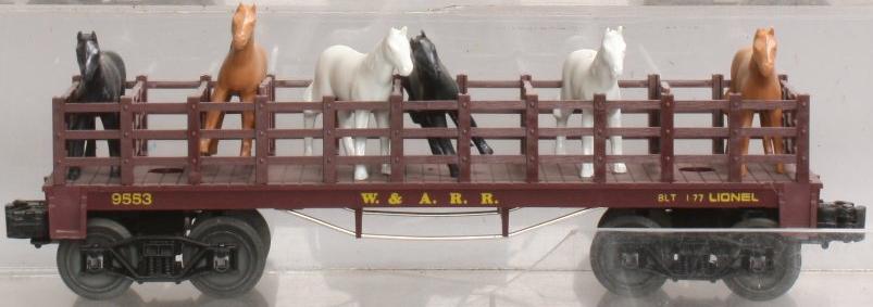 Western & Atlantic Flatcar with Horses image