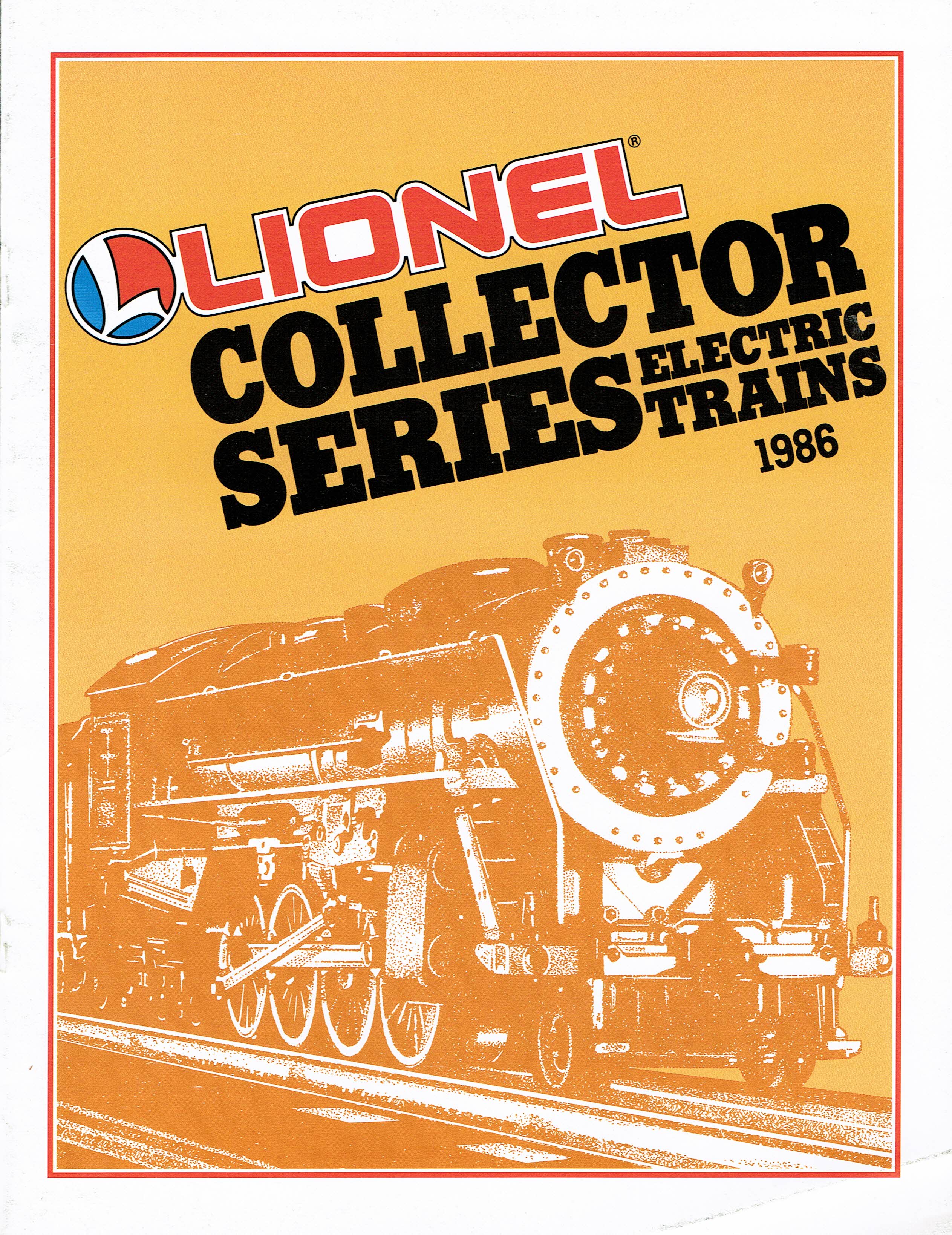 Lionel 1986 Collector Series Catalog image