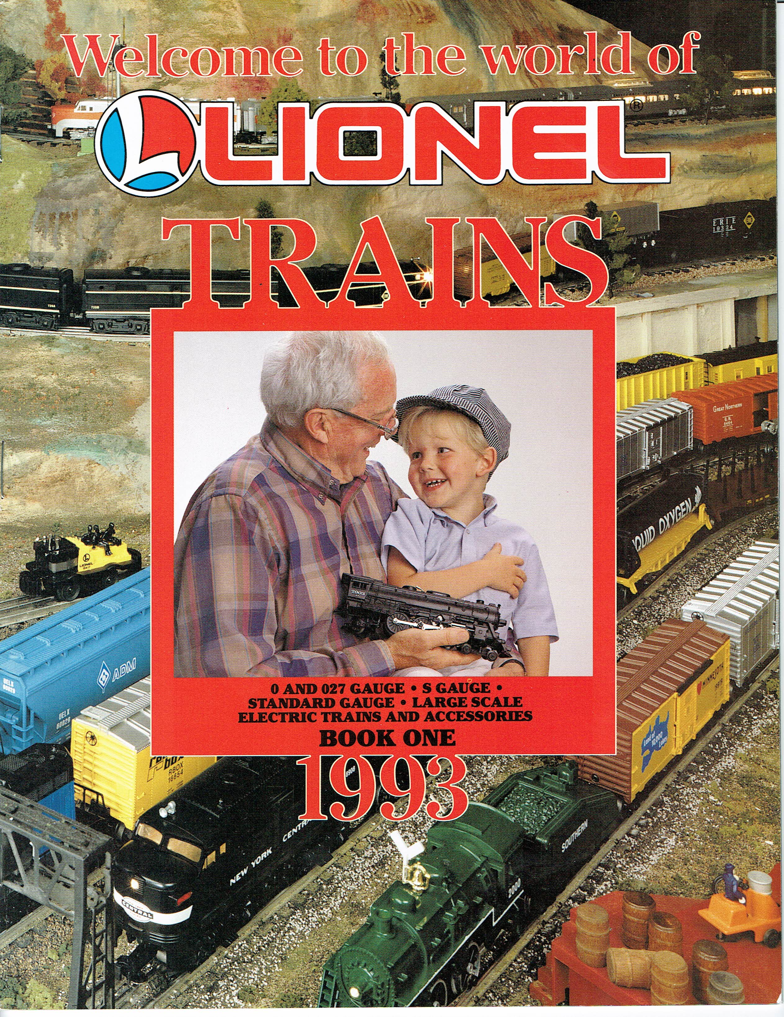 Lionel Trains Book One 1993 Catalog image
