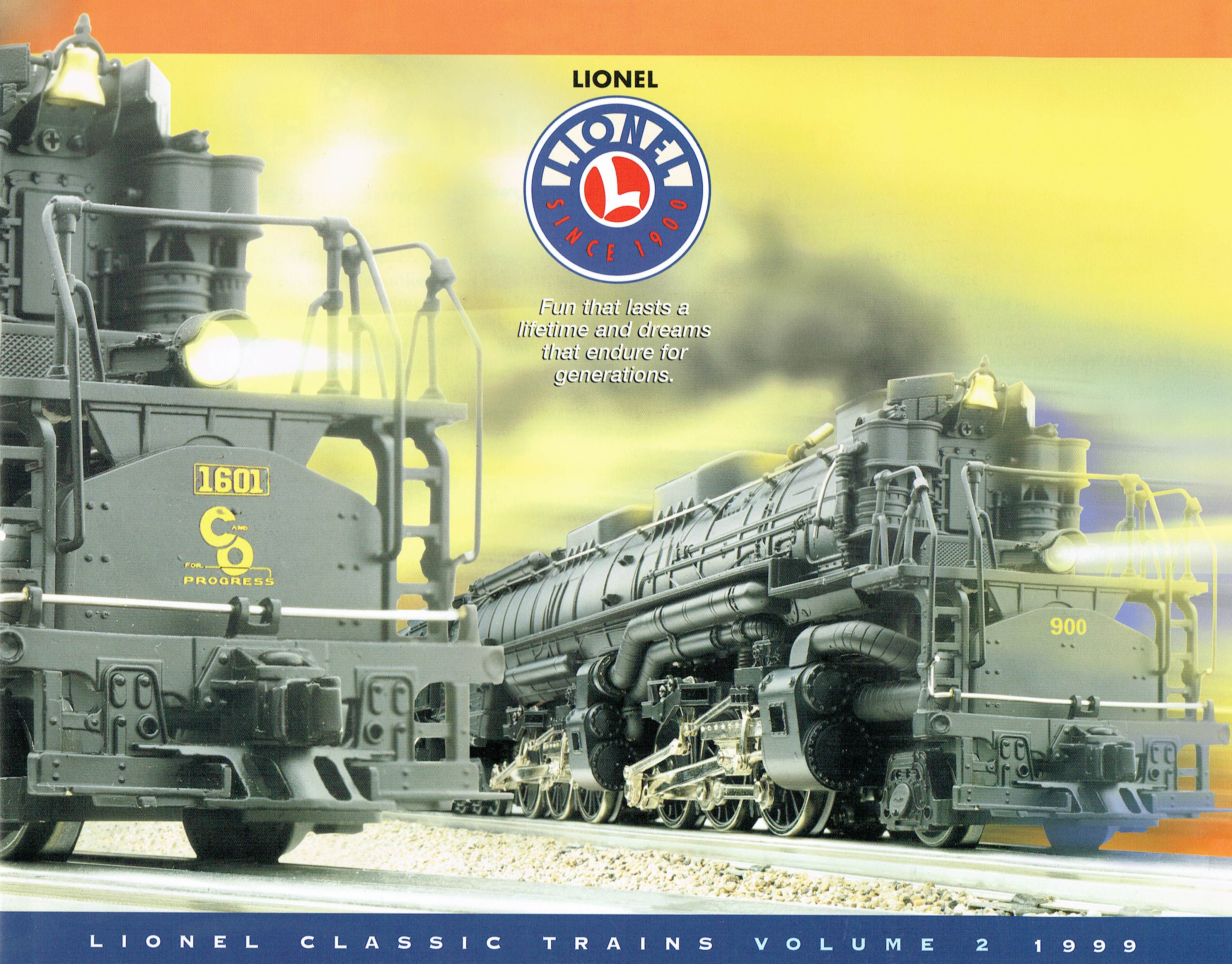 Lionel 1999 Classic Trains Volume 2 Catalog image