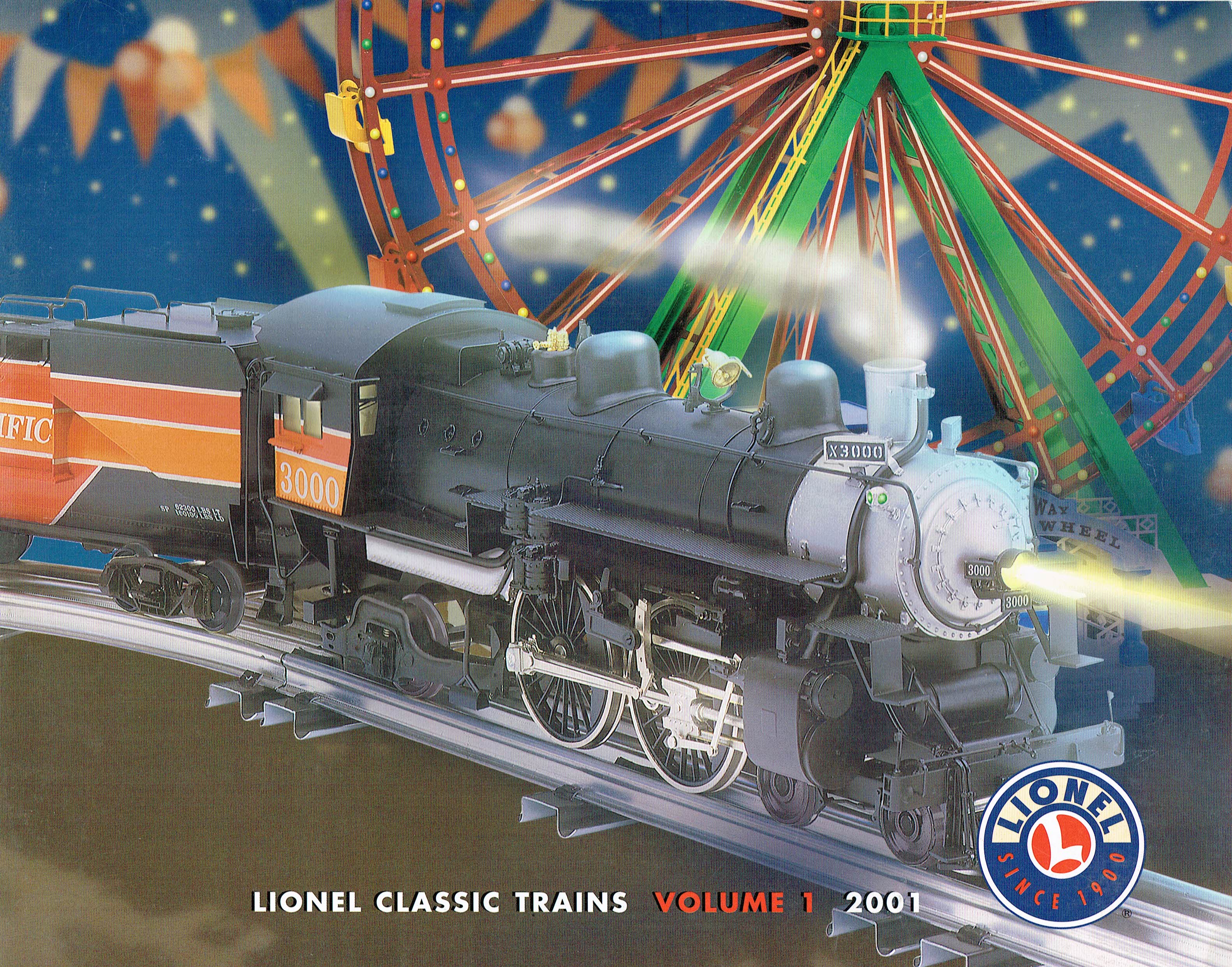 Lionel 2001 Classic Trains Volume 1 Catalog image