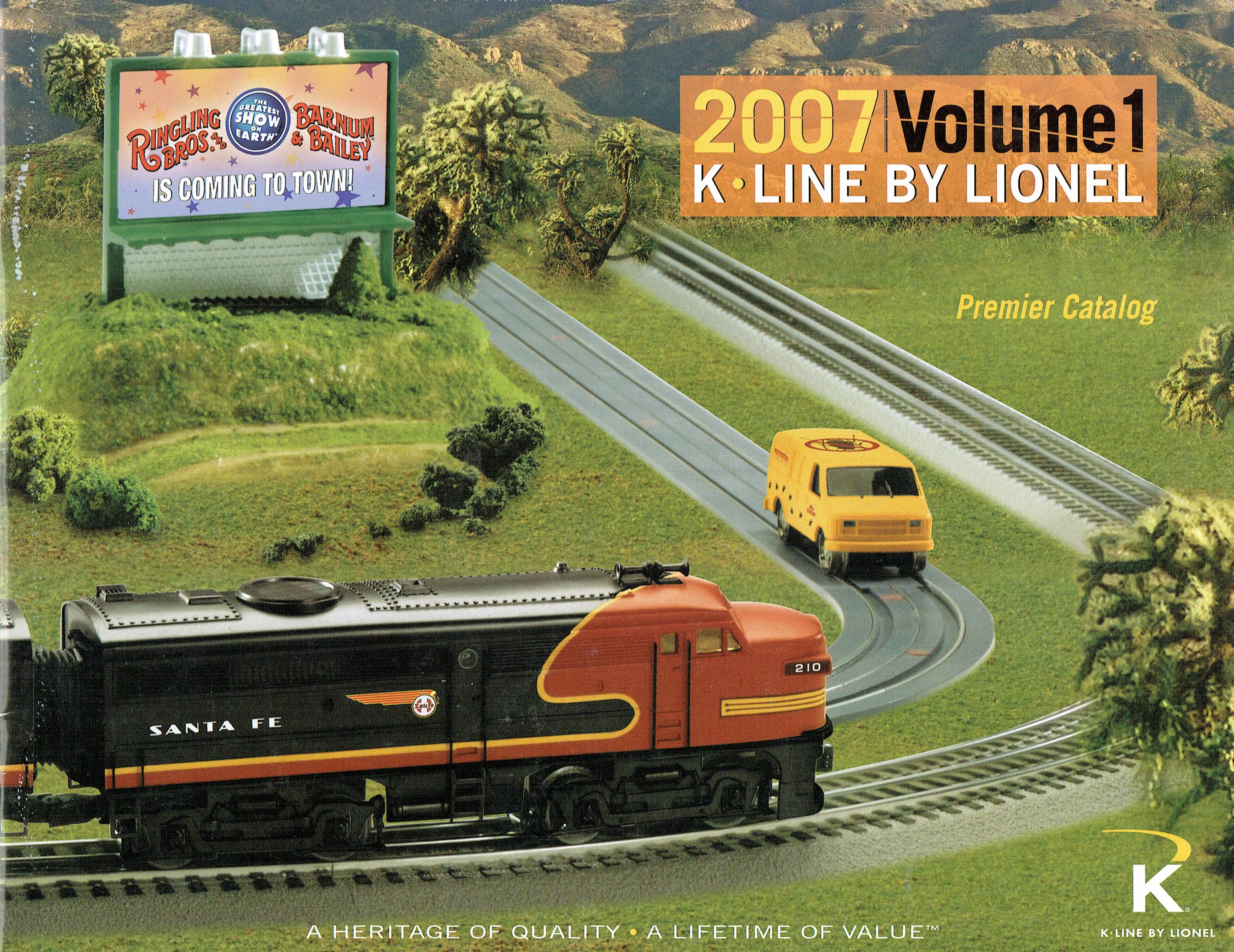 K-Line by Lionel 2007 Volume 1 "Premier Catalog" image