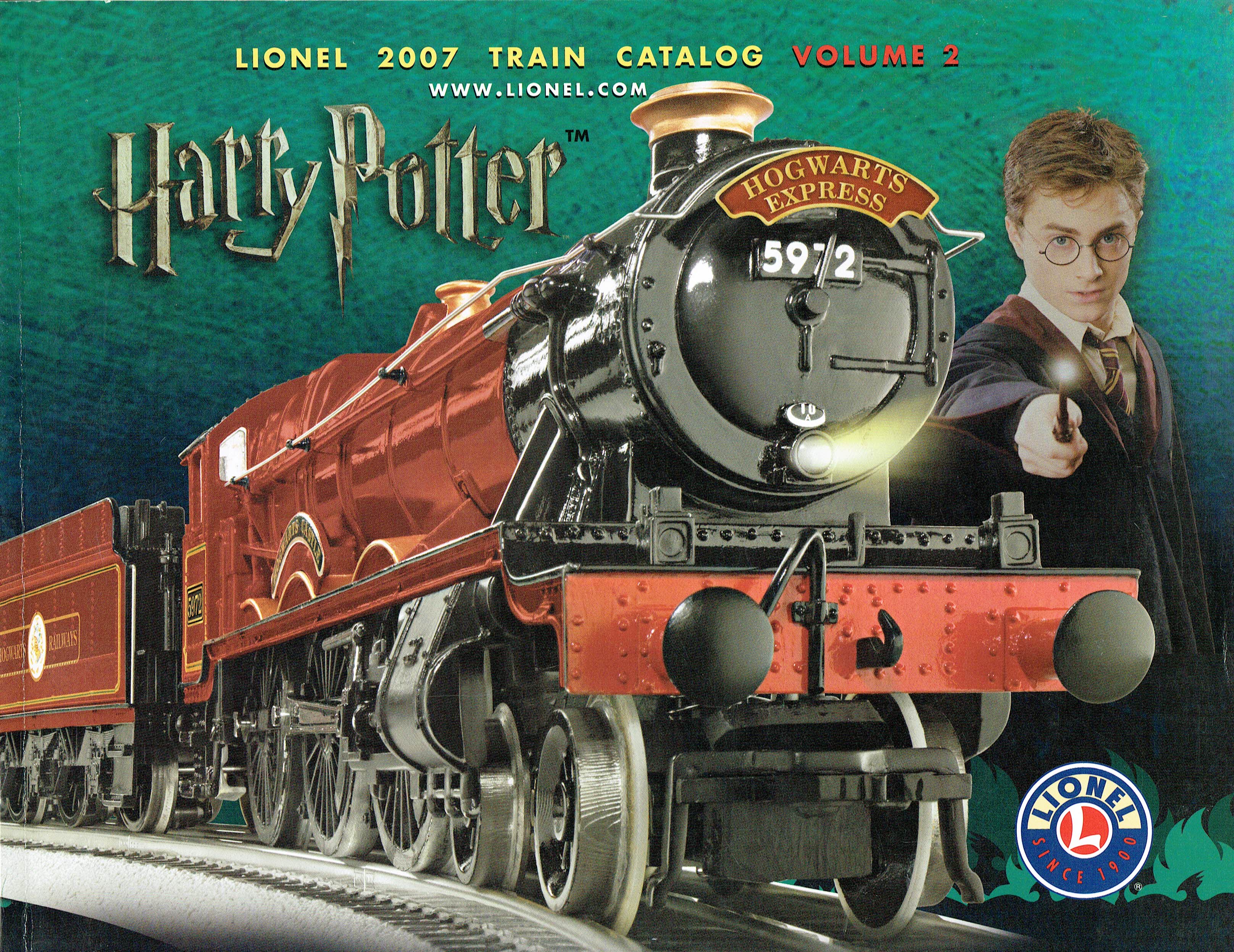 Lionel 2007 Train Catalog Volume 2 "Harry Potter" image