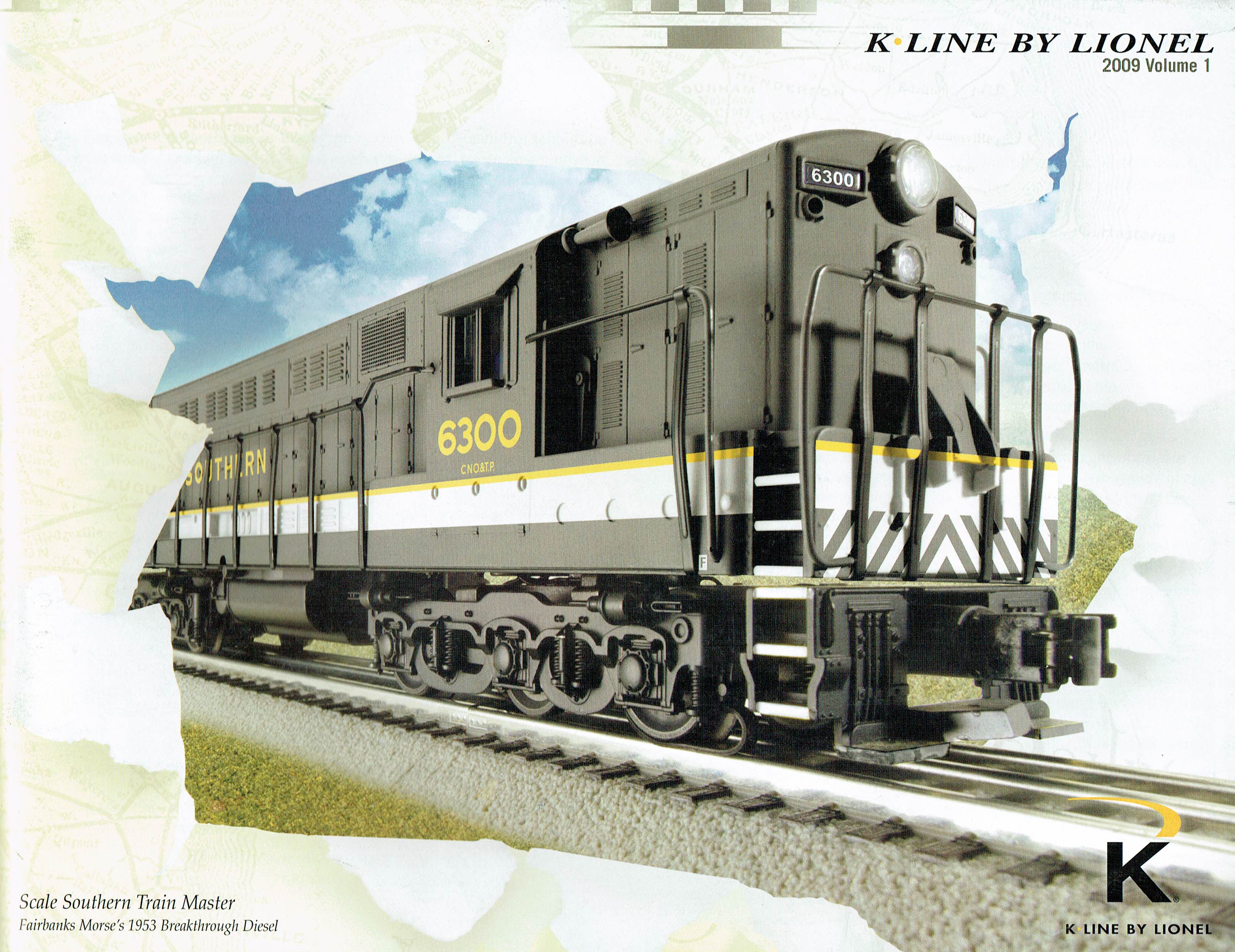 K-Line by Lionel 2009 Volume 1 Catalog image