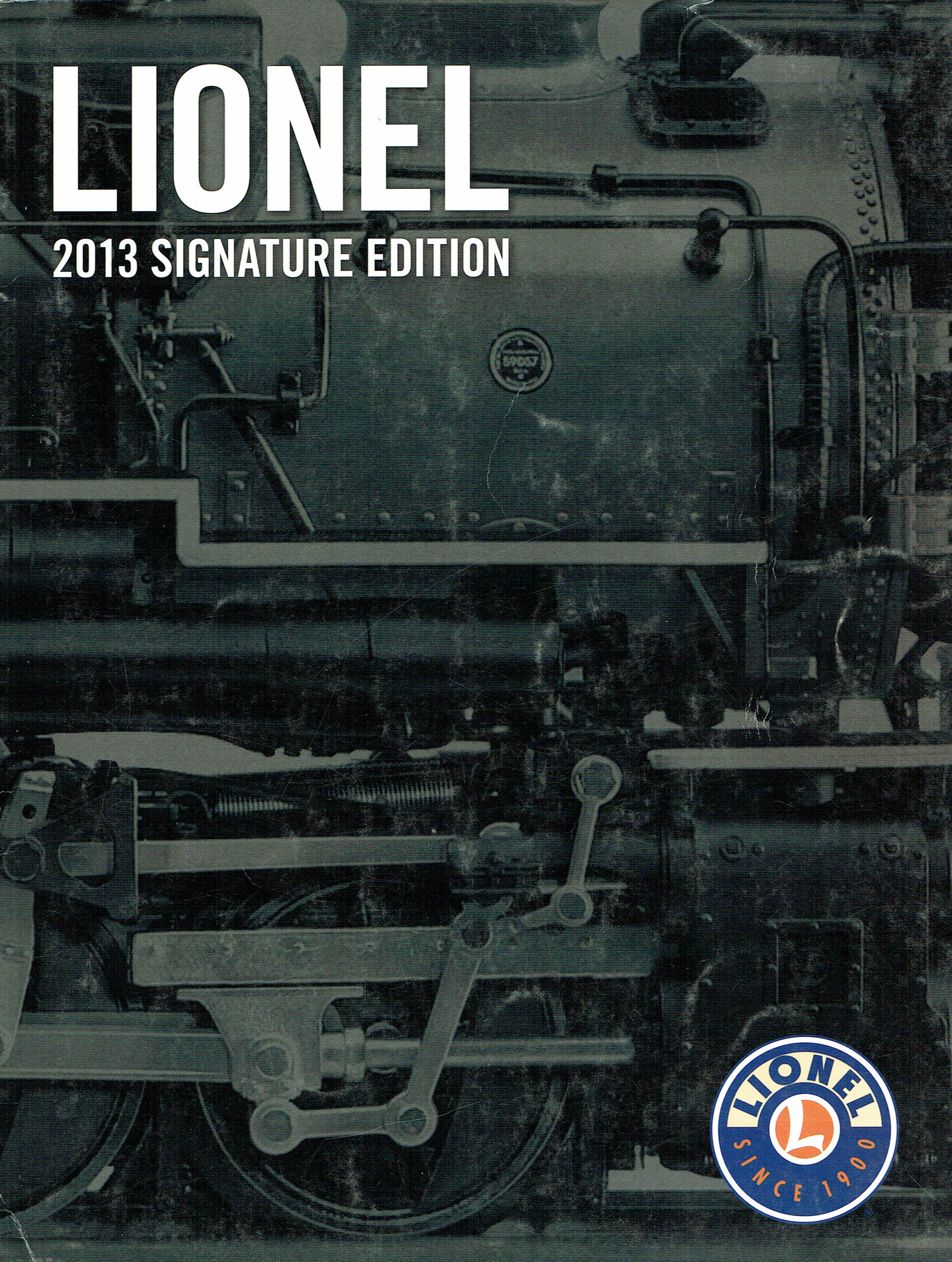 Lionel 2013 Signature Edition Catalog image
