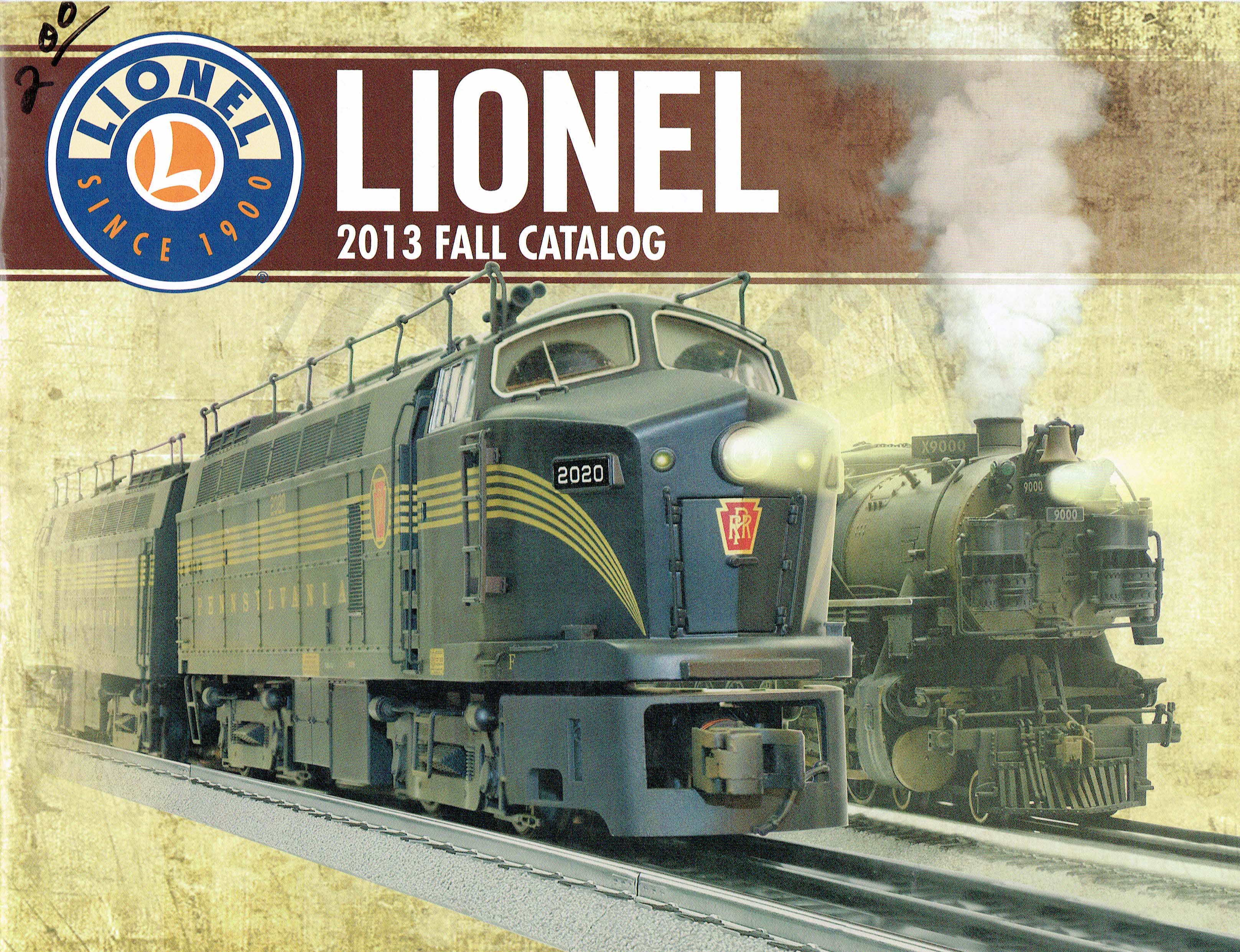 Lionel 2013 Fall Catalog image
