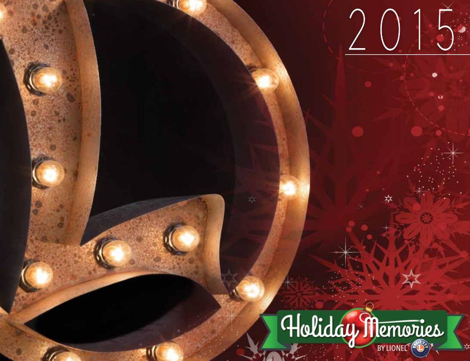 Lionel 2015 Holiday Memories Catalog image