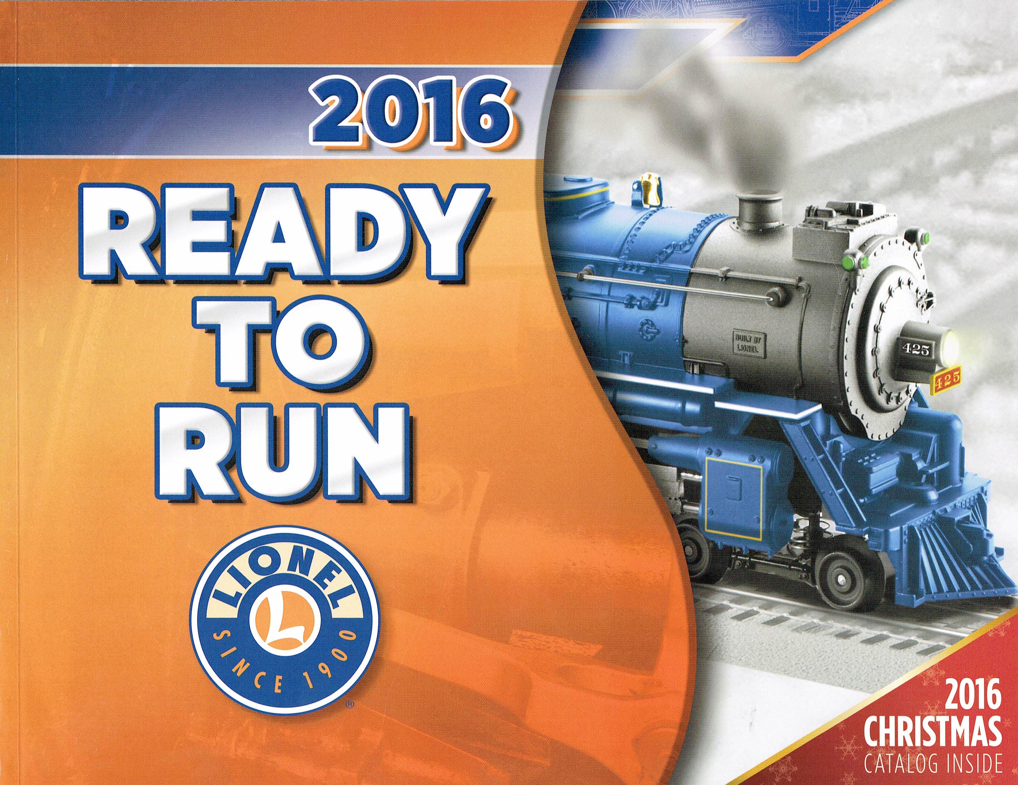 Lionel 2016 Ready-to-Run Catalog (includes Christmas catalog) image