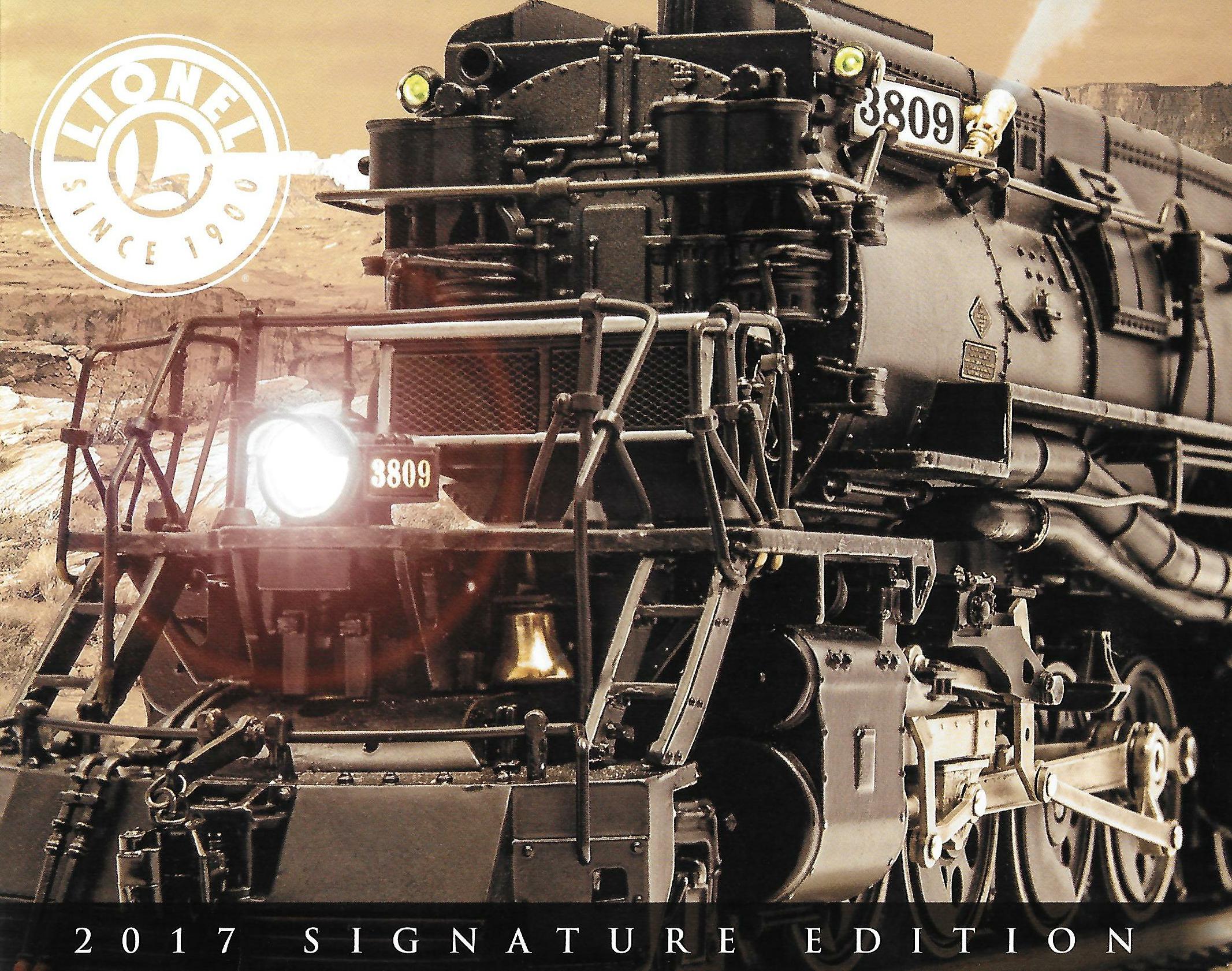 Lionel 2017 Signature Edition Catalog image