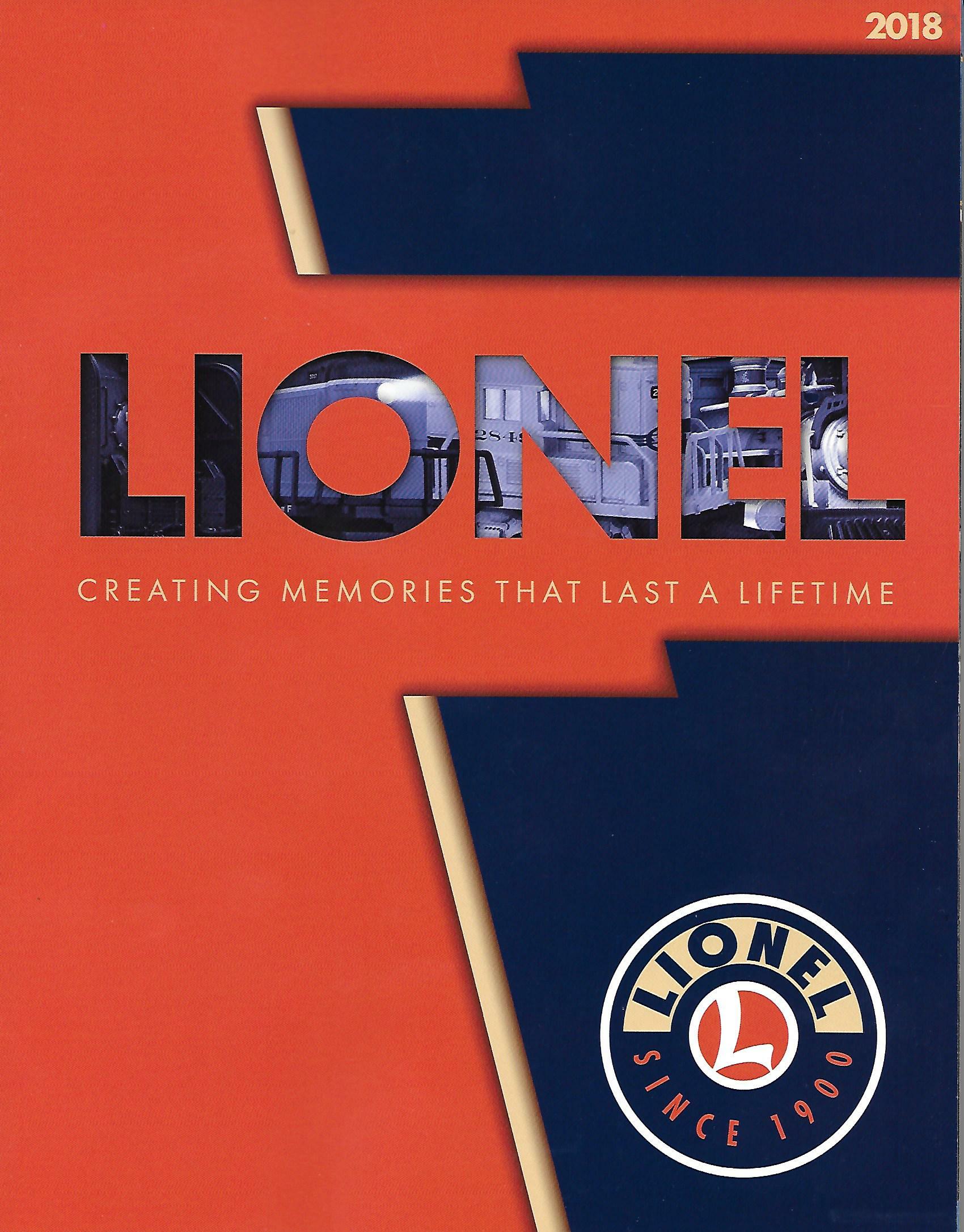 Lionel 2018 Big Book Catalog image