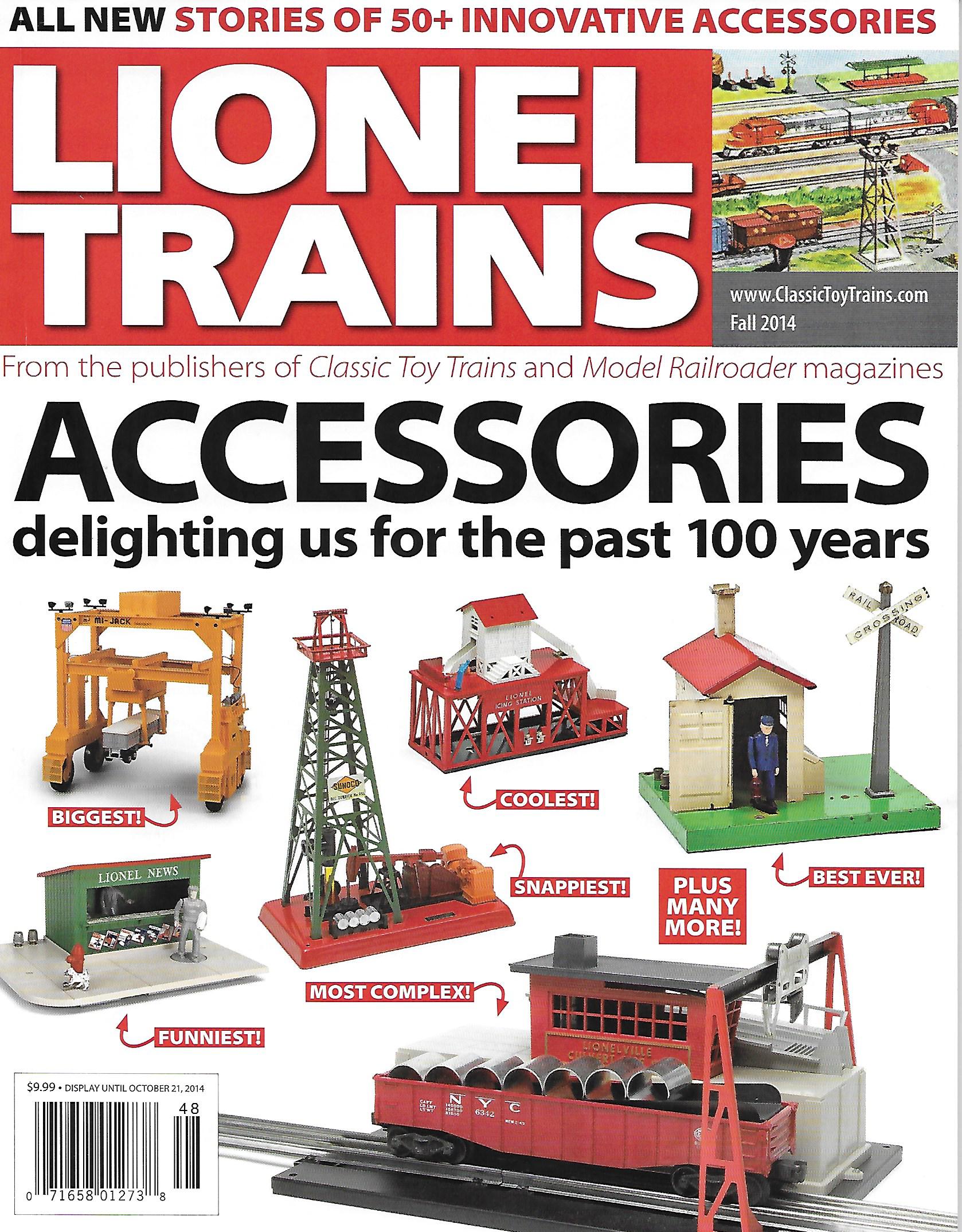 Lionel Trains Accessories (Classic Toy Train Magazine Special Issue) image
