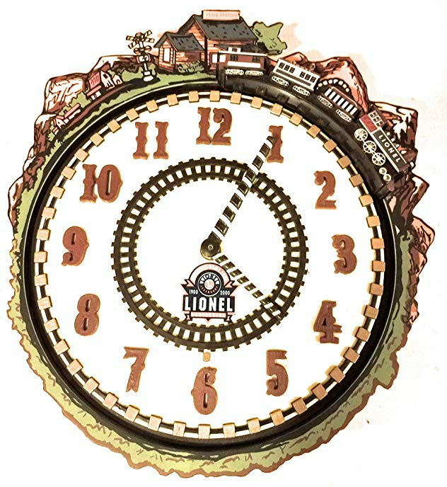 Lionel 100th Anniversary Train Wall Clock image
