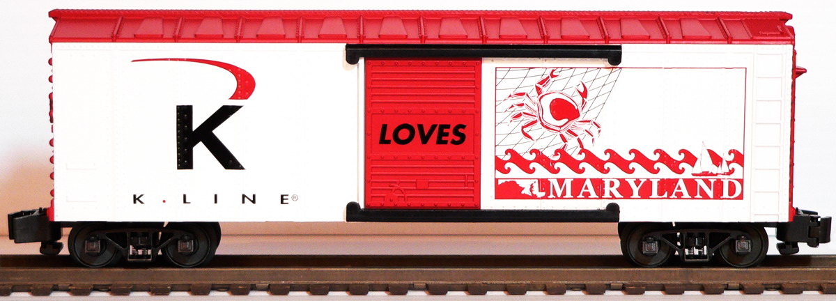 K Line Loves Maryland Boxcar image