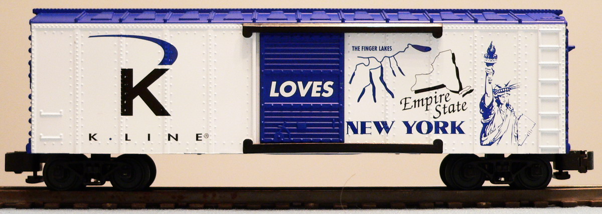 K Line Loves New York Boxcar image