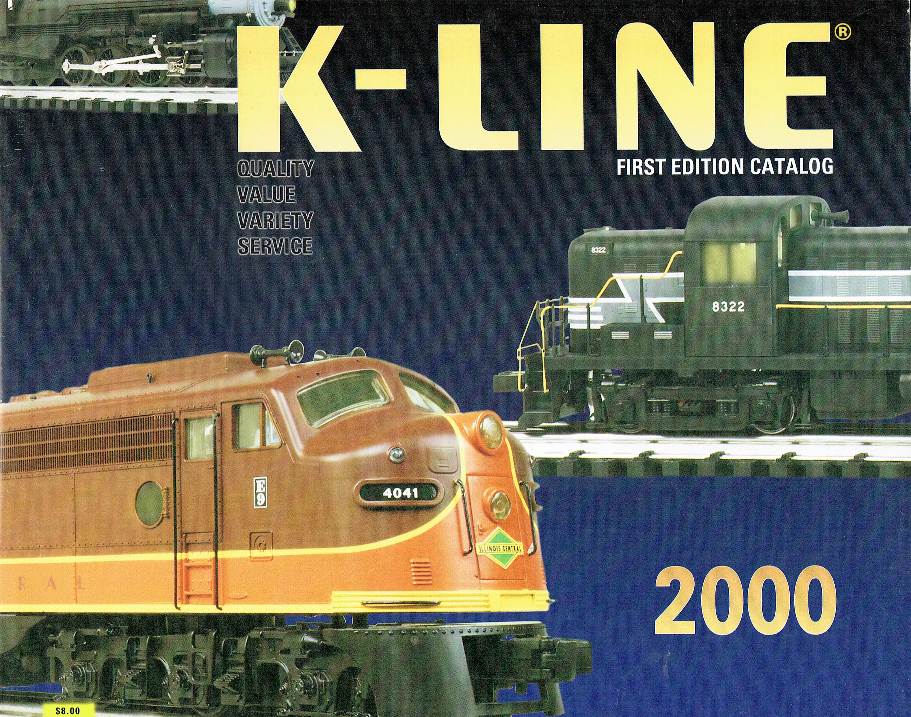 K-Line 2000 First Edition Catalog image