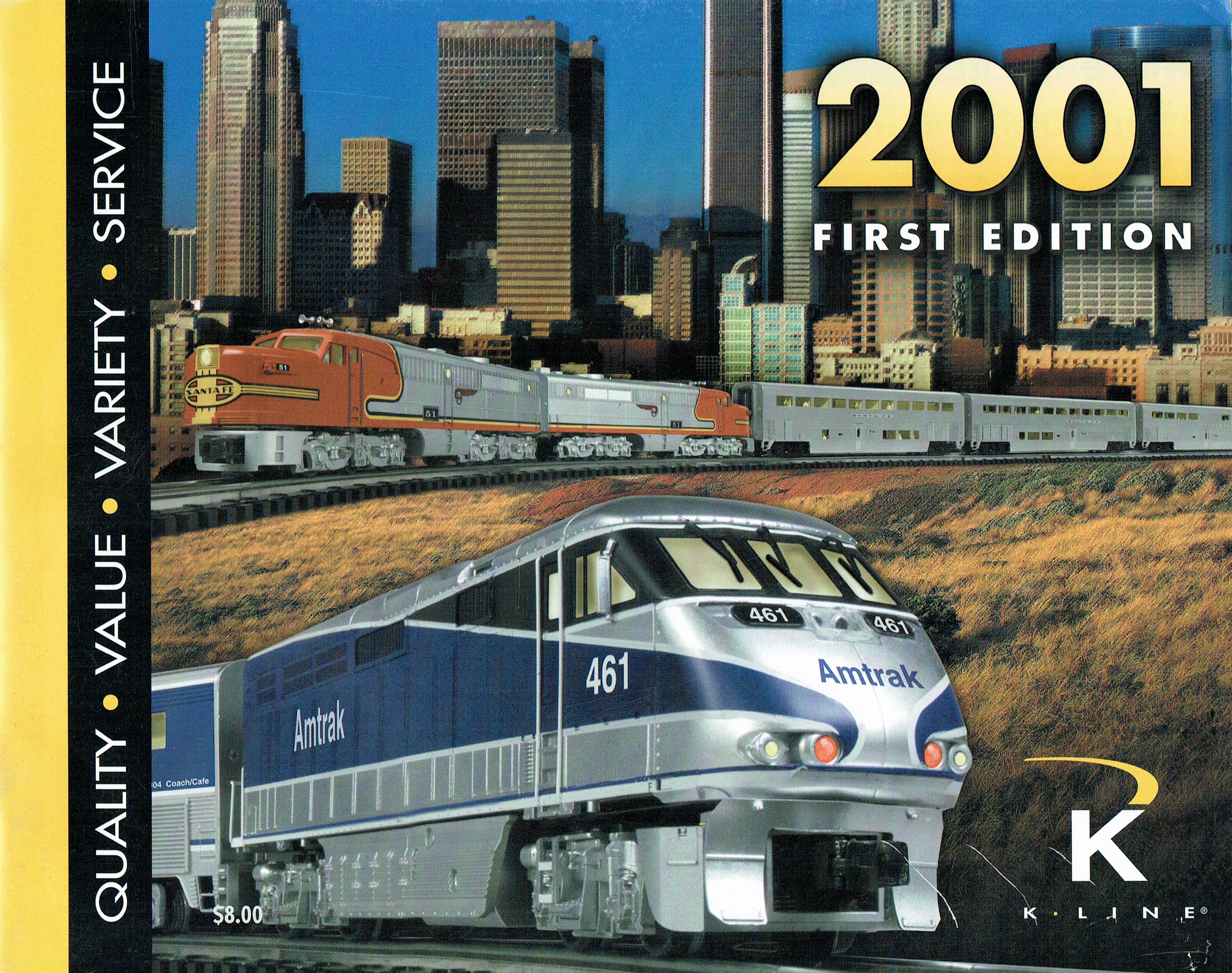 K-Line 2001 First Edition Catalog image