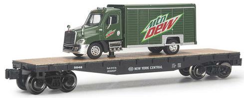 New York Central Flatcar with Mtn. Dew® Truck image