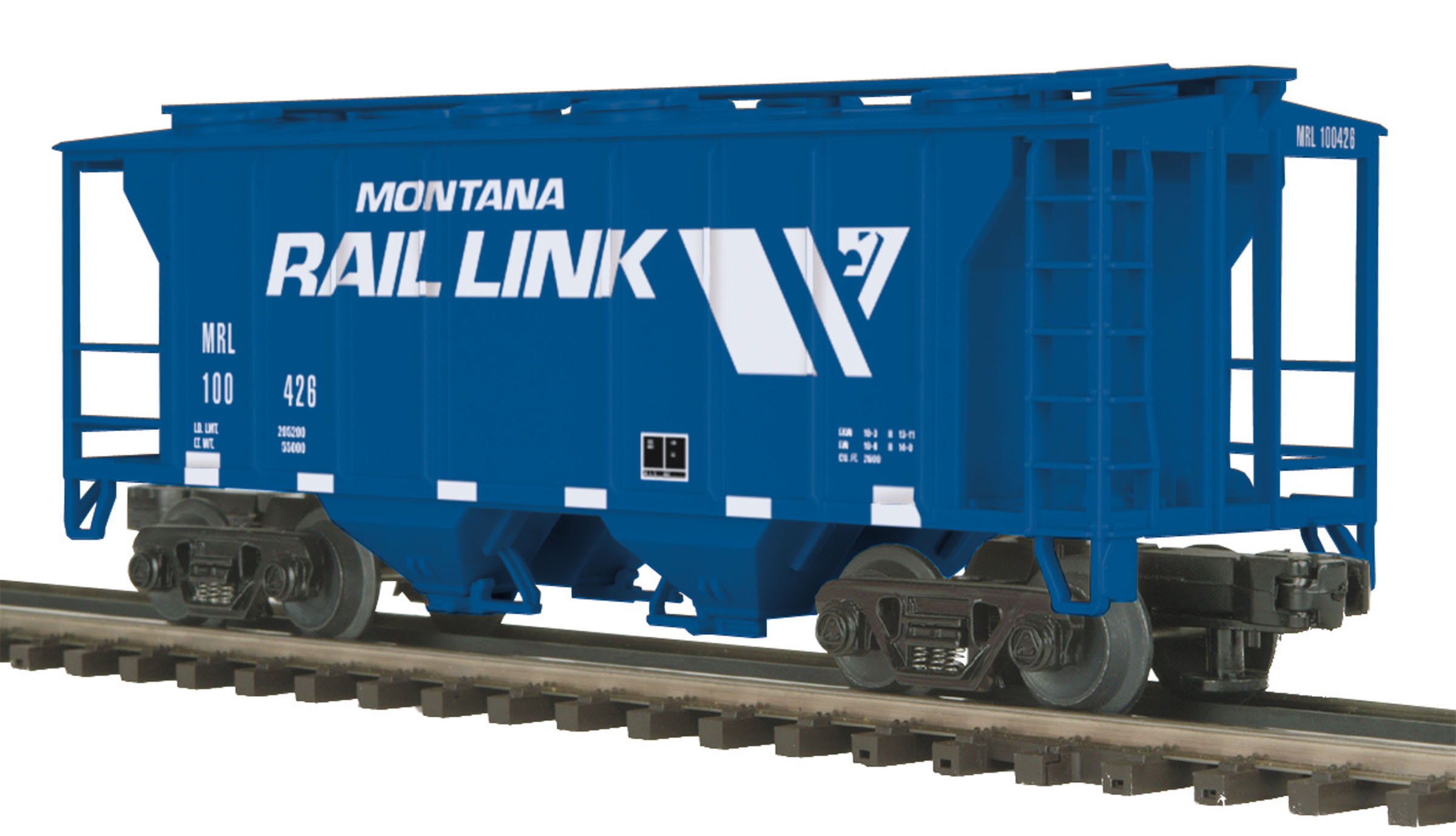 Montana Rail Link PS-2 Hopper image