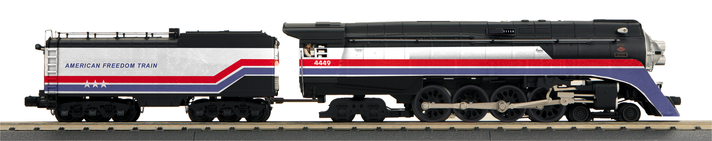 American Freedom Train 4-8-4 GS-4 Northern Steam Engine image